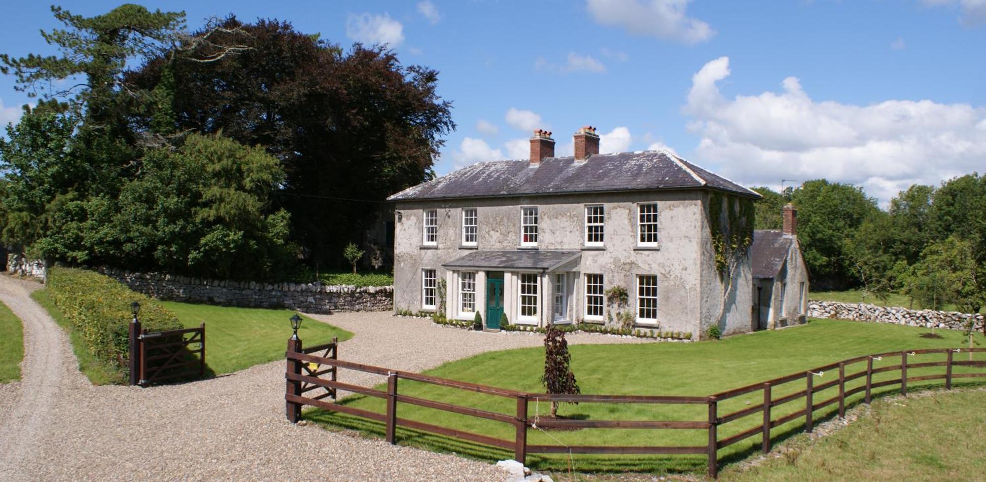 Inchiquin House, Period Home In The Heart Of The Burren Corofin  Exterior foto